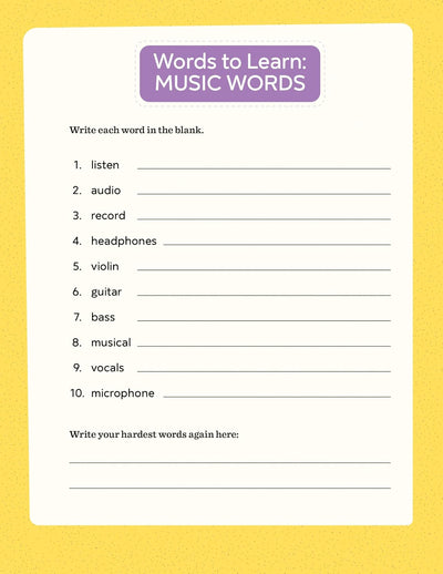 The 4th Grade Spelling Workbook