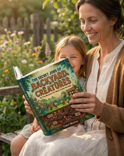 The Secret Jobs of Backyard Creatures For Kids Aged 6 to 10: An Illustrated Fun Animal Encyclopedia To Learn About Nature