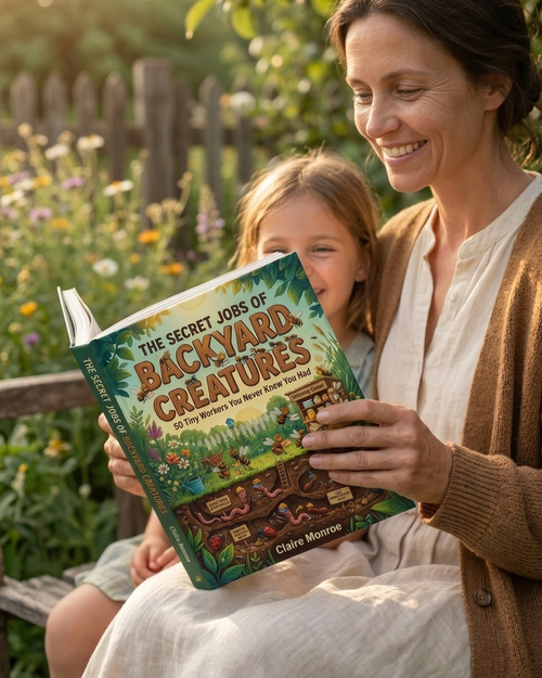 The Secret Jobs of Backyard Creatures For Kids Aged 6 to 10: An Illustrated Fun Animal Encyclopedia To Learn About Nature