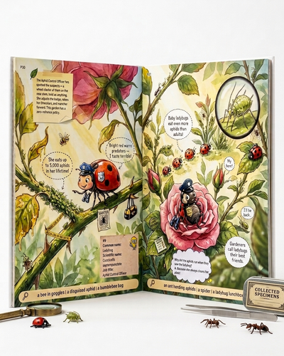 The Secret Jobs of Backyard Creatures