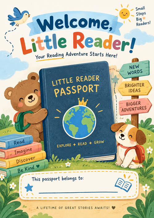 My Little Reader Adventure Booklet