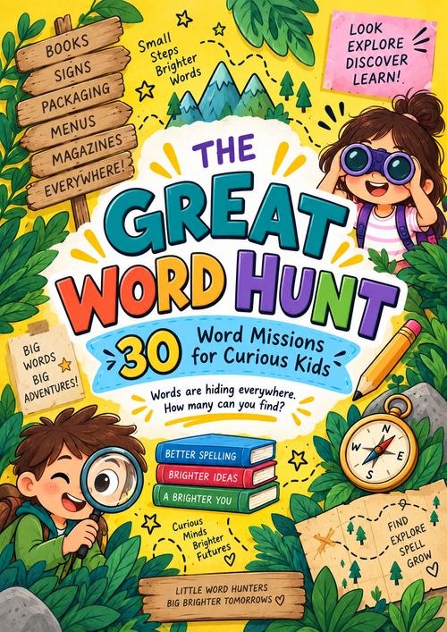 The Great Word Hunt Game Cards
