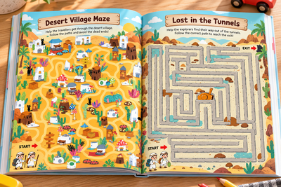 The Amazing Focus Training Activity Books (Set of 2)