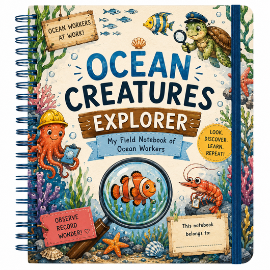AUREVA The Ocean Explorer Field Journal