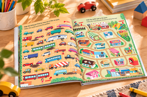 The Amazing Focus Training Activity Books (Set of 2)