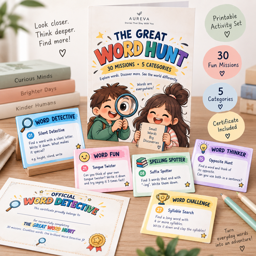 The Great Word Hunt Game Cards
