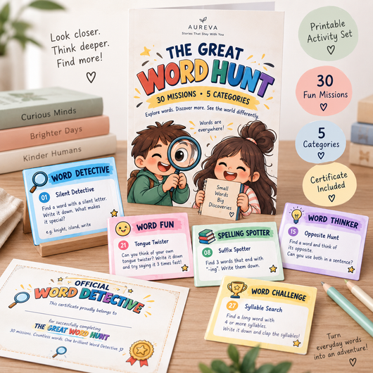 The Great Word Hunt Game Cards