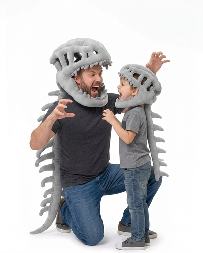 Bone-O-Saurus™ — The Throw-On Dinosaur Costume