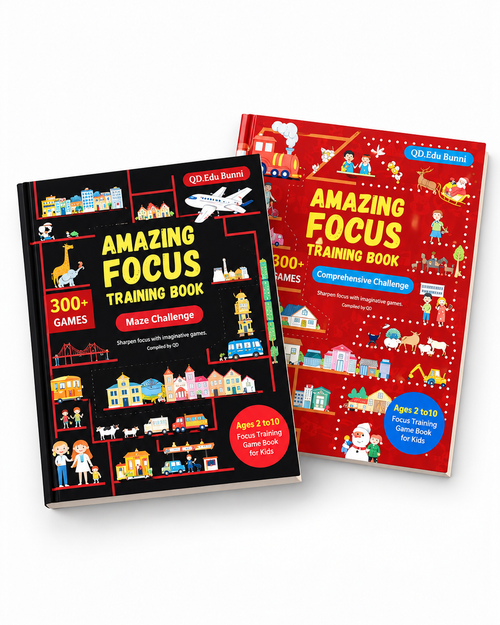 The Amazing Focus Training Activity Books (Set of 2)