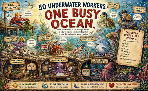 The Secret Jobs of Ocean Creatures